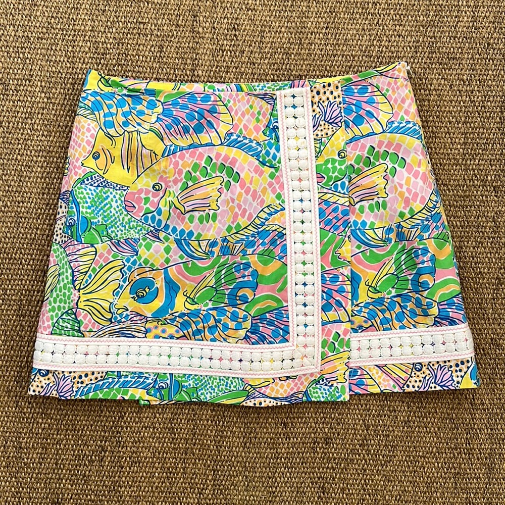 Lilly Pulitzer Fish print Skort